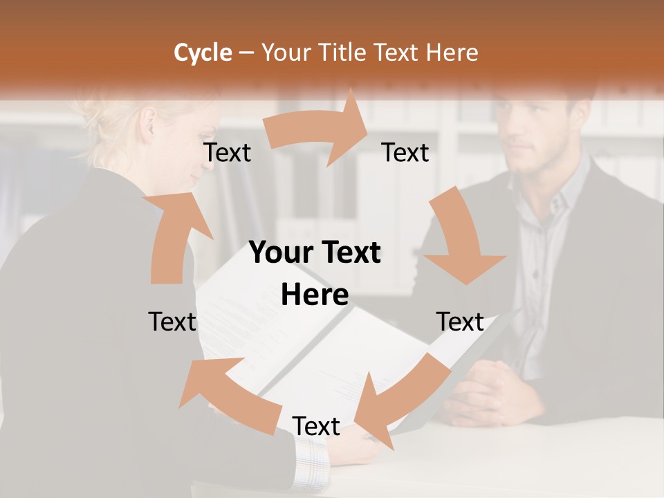 Conditioner White Electric PowerPoint Template