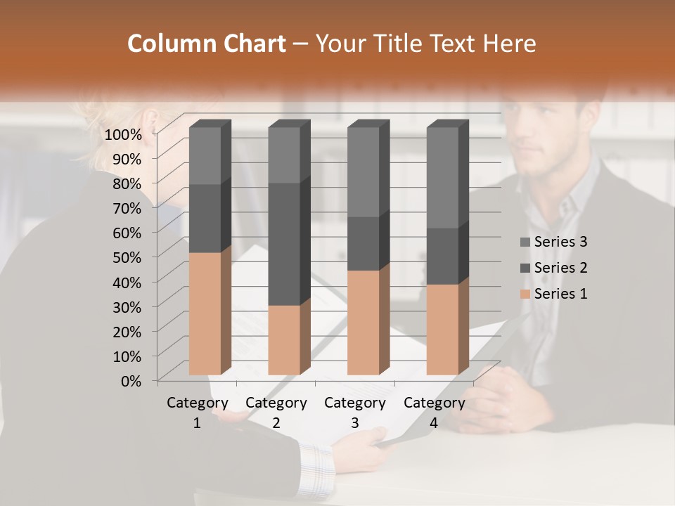 Conditioner White Electric PowerPoint Template