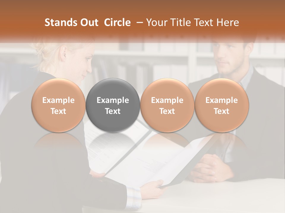 Conditioner White Electric PowerPoint Template