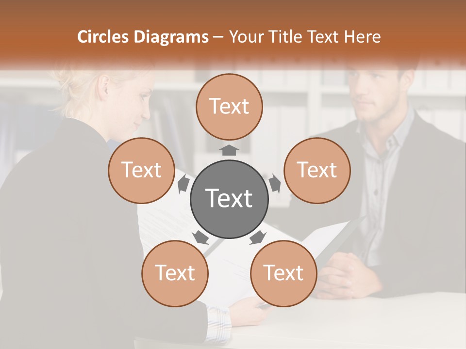 Conditioner White Electric PowerPoint Template