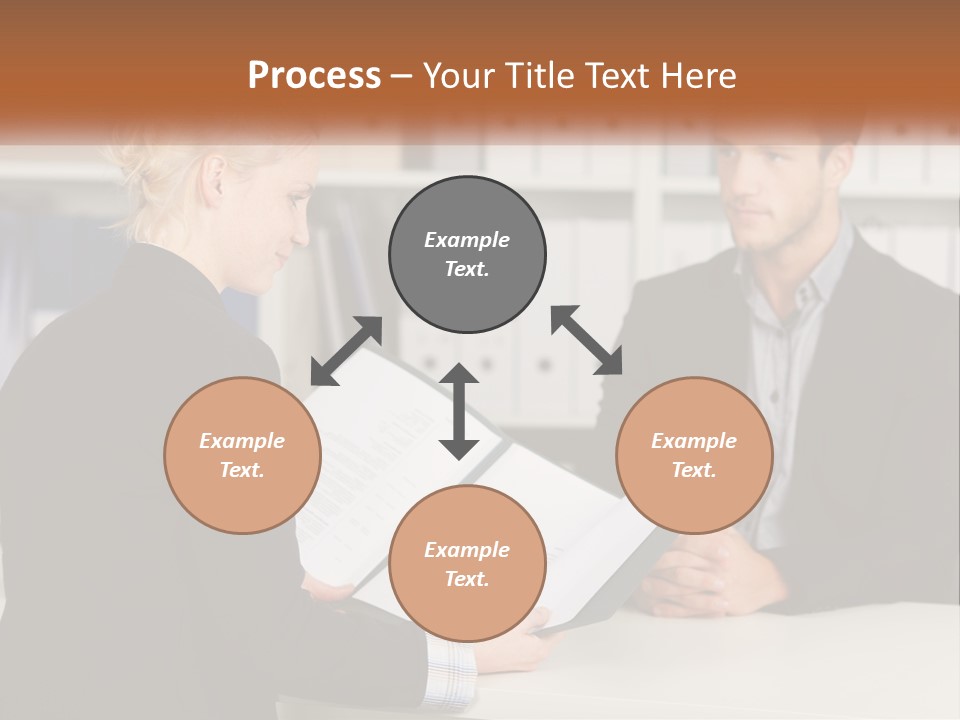 Conditioner White Electric PowerPoint Template