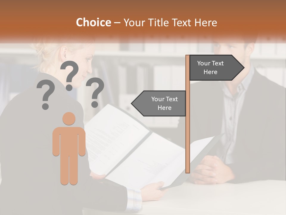 Conditioner White Electric PowerPoint Template