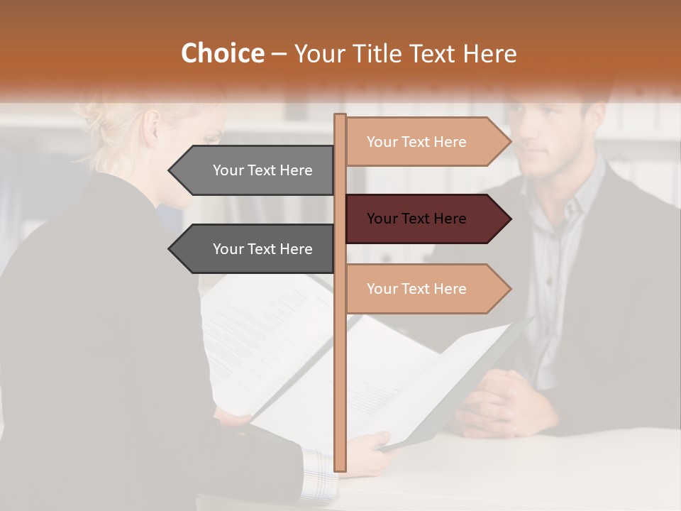 Conditioner White Electric PowerPoint Template