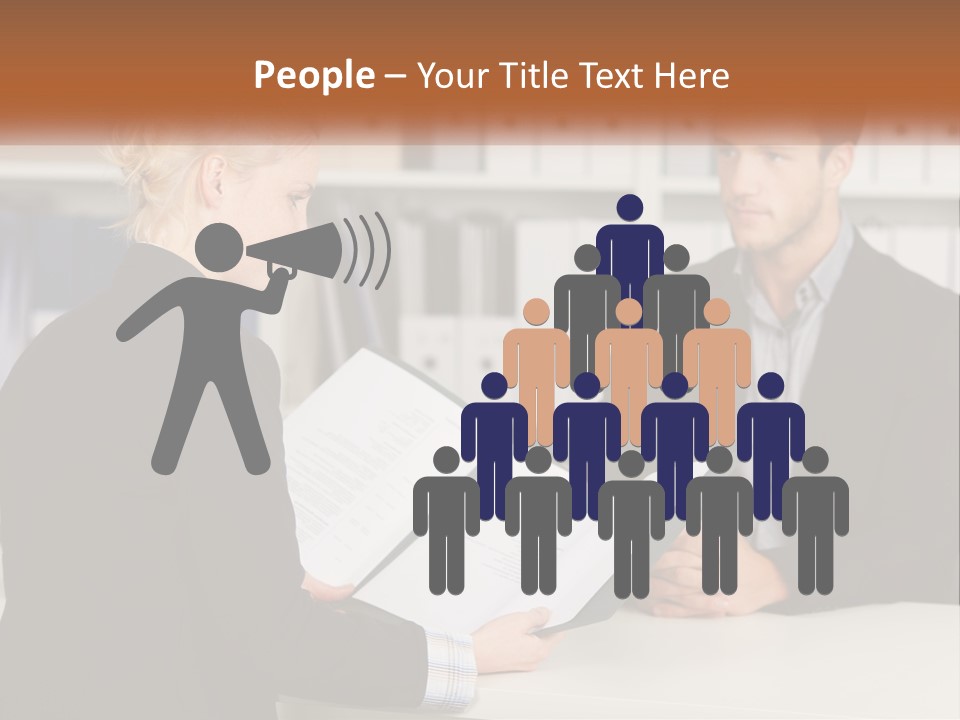 Conditioner White Electric PowerPoint Template