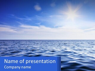 Cold Technology White PowerPoint Template