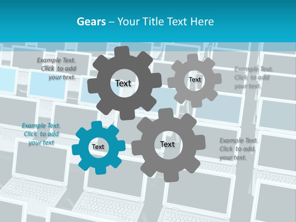 Technology Cooling Power PowerPoint Template