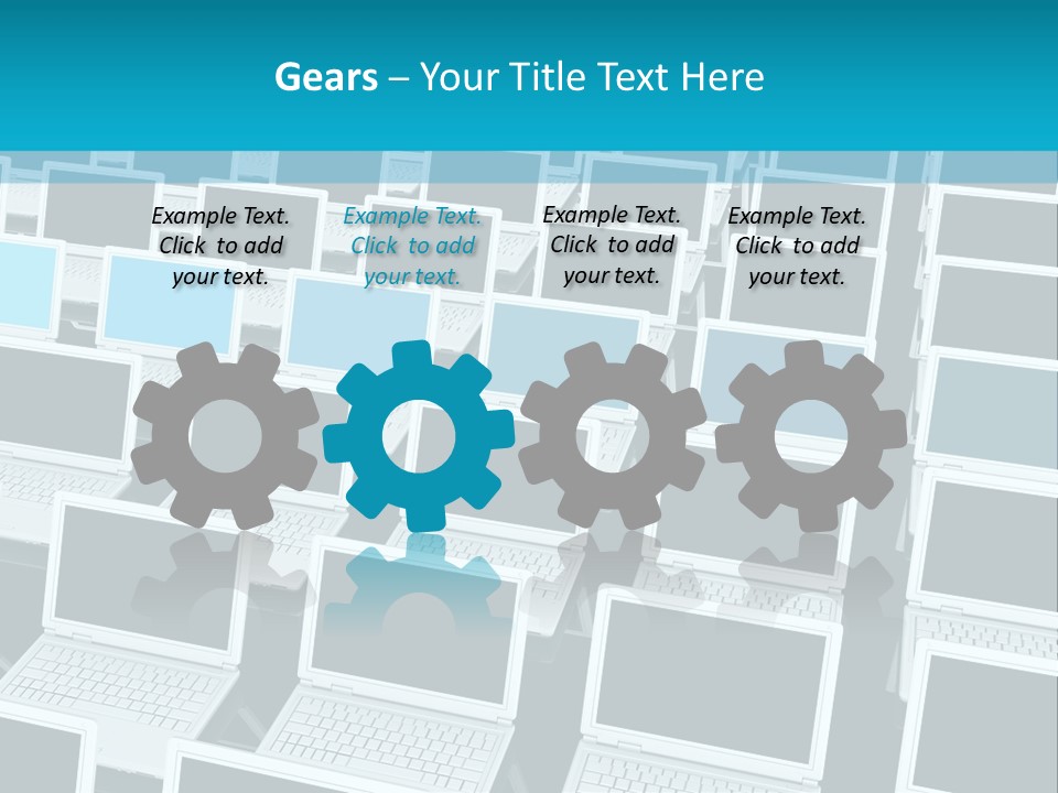 Technology Cooling Power PowerPoint Template