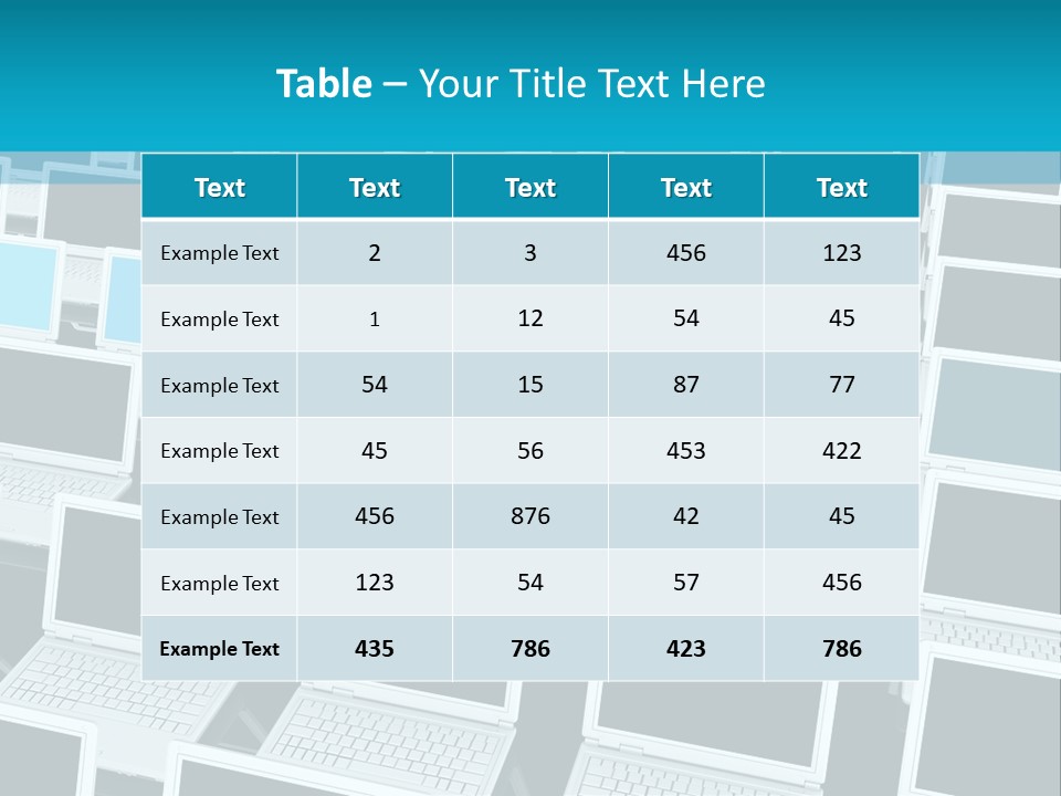 Technology Cooling Power PowerPoint Template