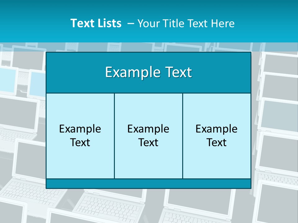 Technology Cooling Power PowerPoint Template