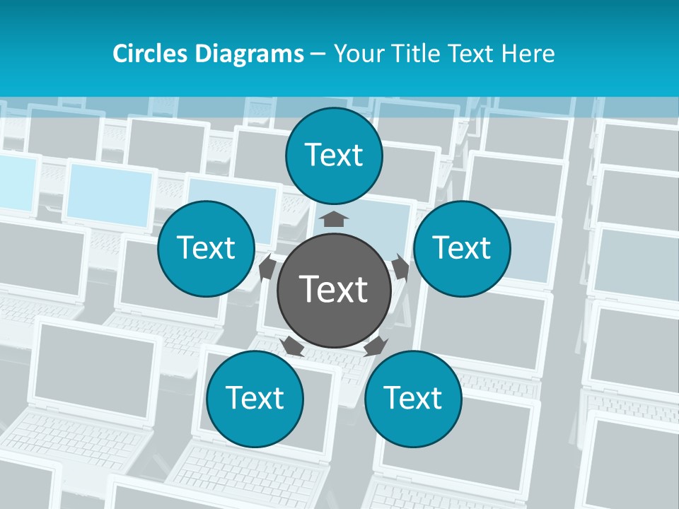 Technology Cooling Power PowerPoint Template