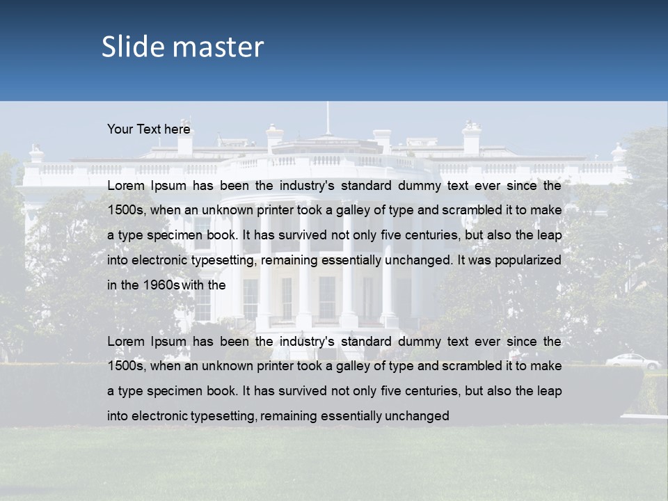 Ventilation Electricity Power PowerPoint Template