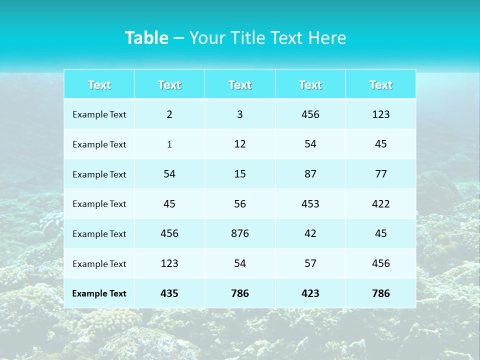 System Temperature Cold PowerPoint Template