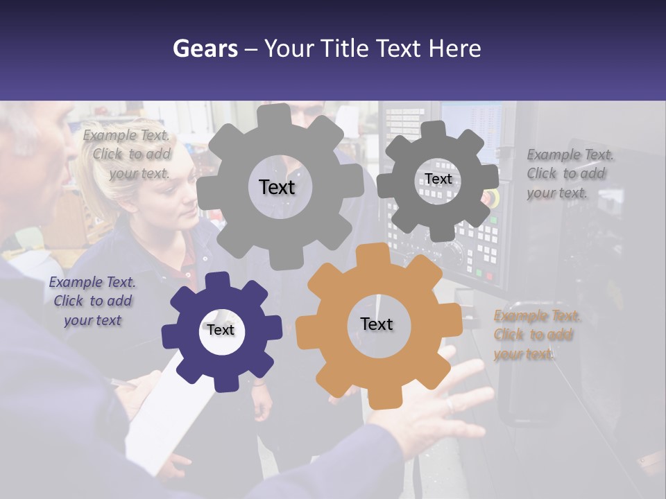 Conditioner White Supply PowerPoint Template