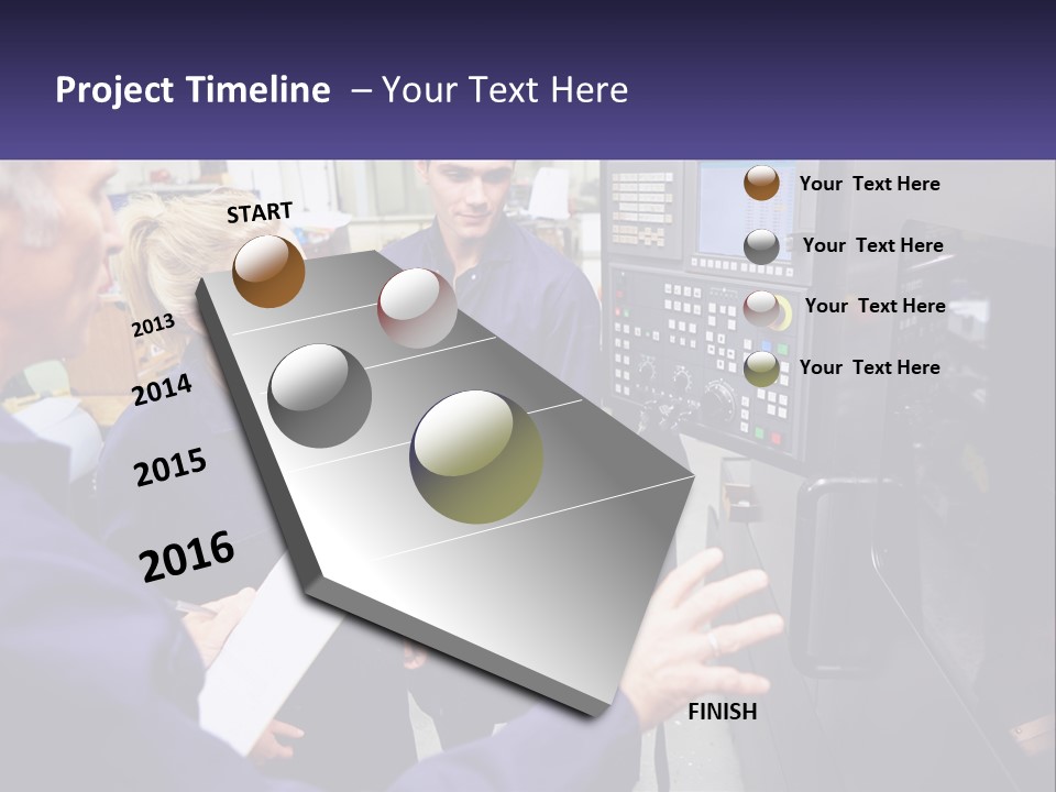 Conditioner White Supply PowerPoint Template