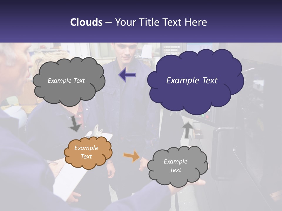 Conditioner White Supply PowerPoint Template