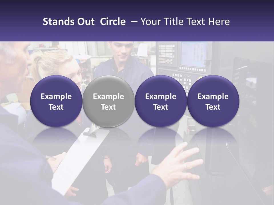 Conditioner White Supply PowerPoint Template