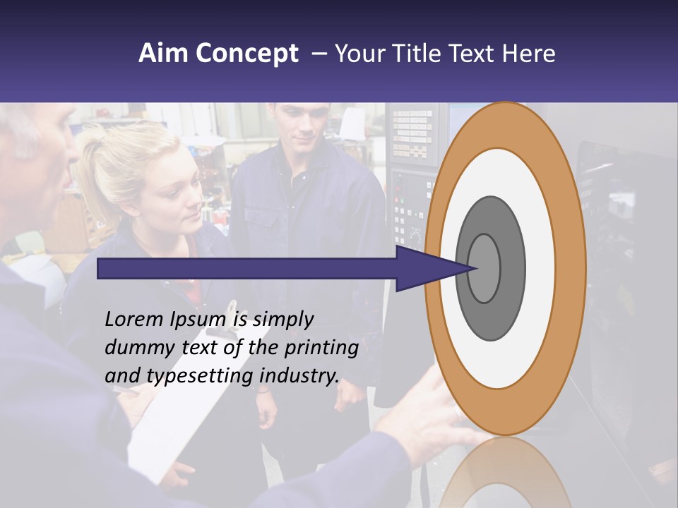 Conditioner White Supply PowerPoint Template