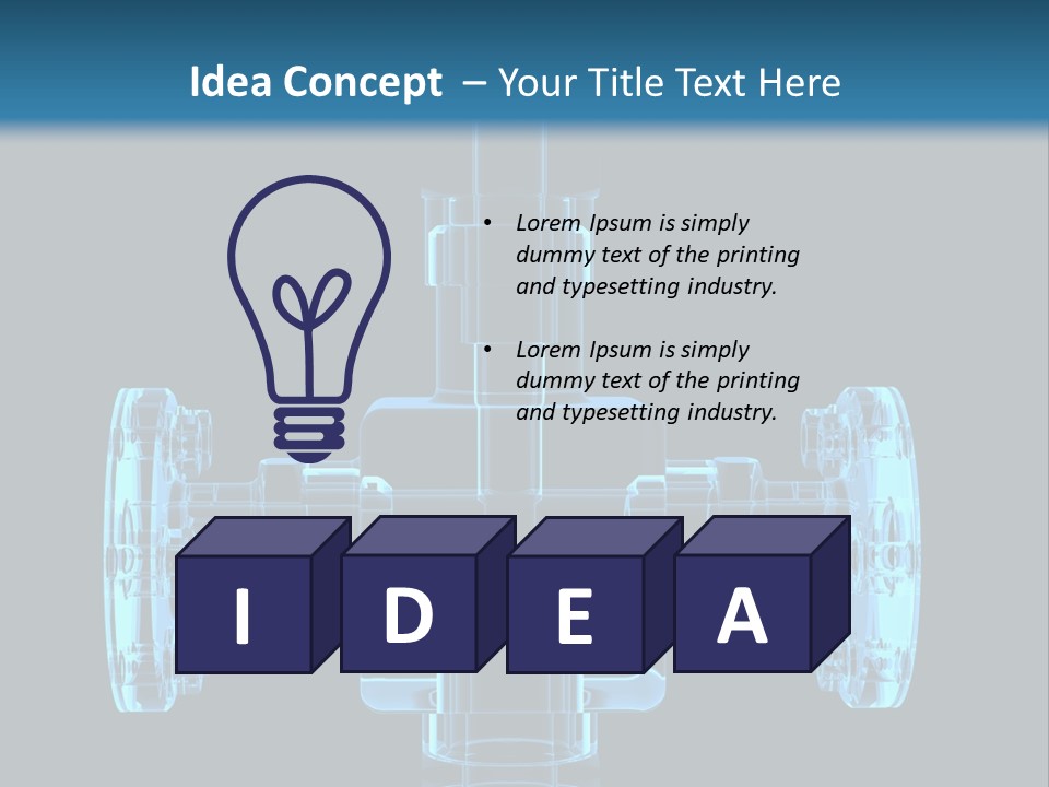 Energy Switch Electricity PowerPoint Template