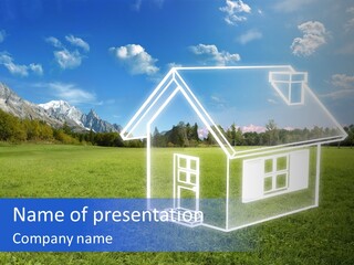 Home Air Remote PowerPoint Template