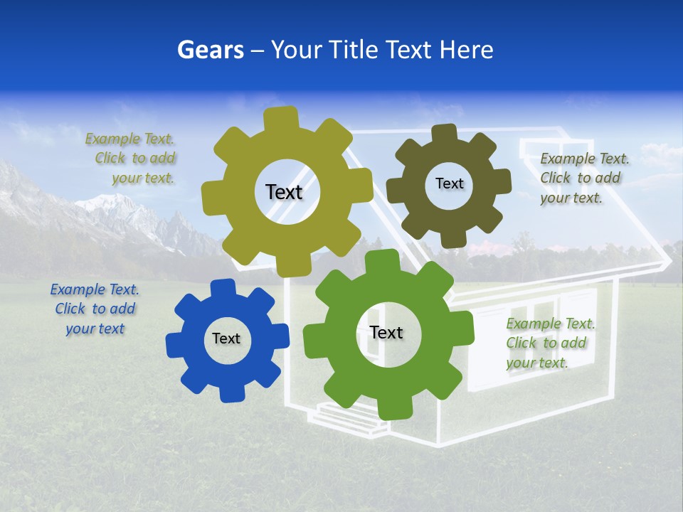 Home Air Remote PowerPoint Template