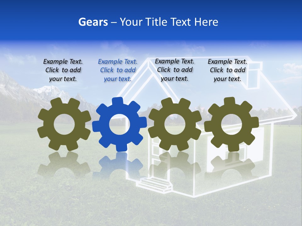 Home Air Remote PowerPoint Template