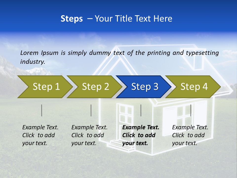 Home Air Remote PowerPoint Template