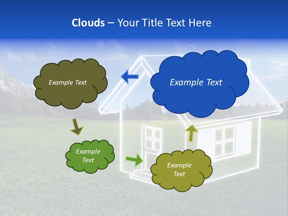 Home Air Remote PowerPoint Template