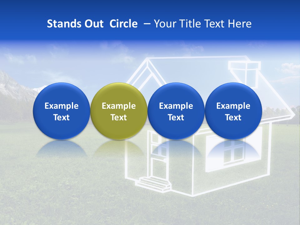 Home Air Remote PowerPoint Template