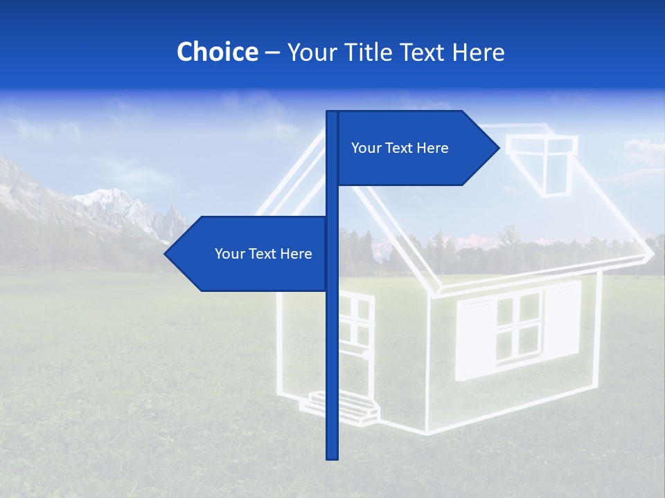 Home Air Remote PowerPoint Template