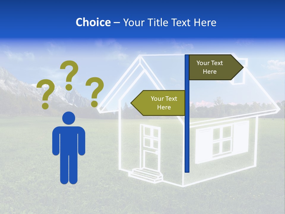 Home Air Remote PowerPoint Template