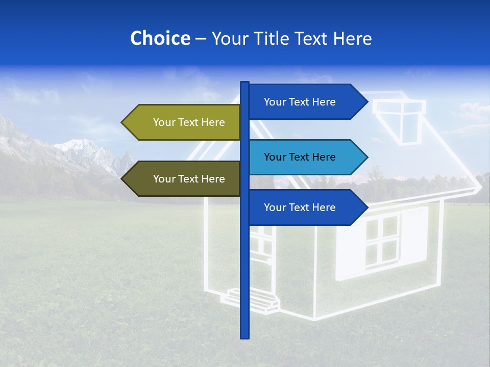 Home Air Remote PowerPoint Template