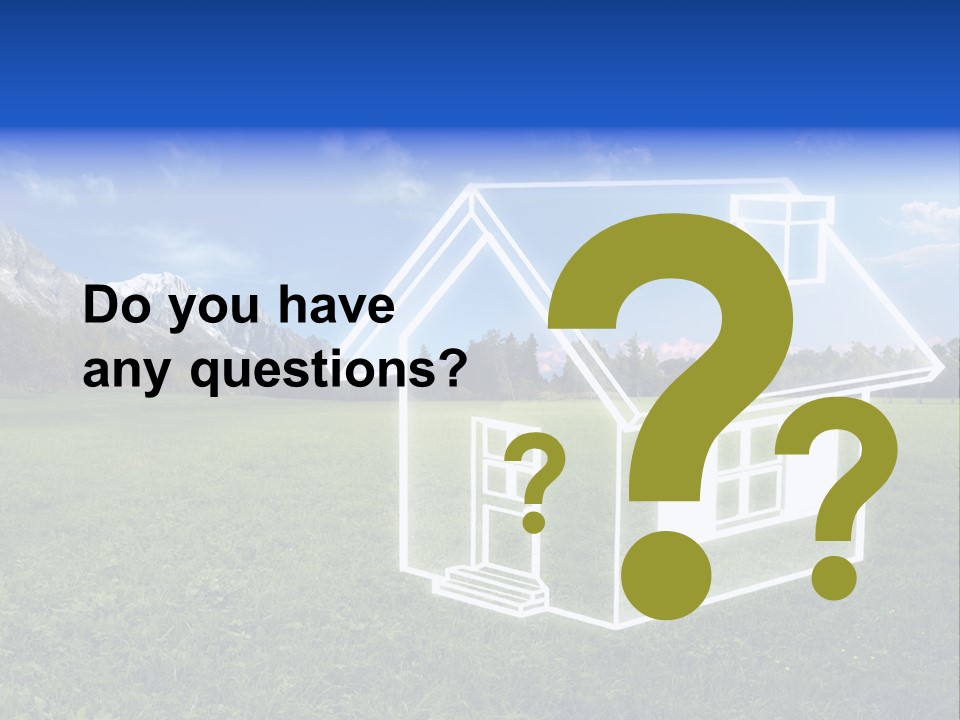 Home Air Remote PowerPoint Template