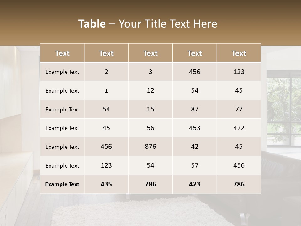 Home Temperature Condition PowerPoint Template