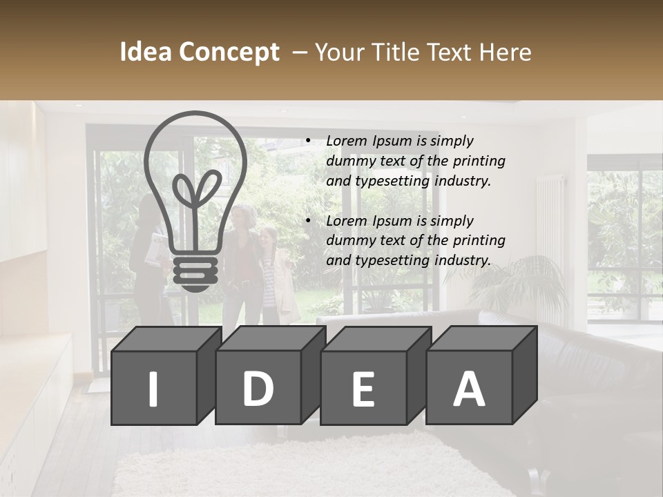 Home Temperature Condition PowerPoint Template