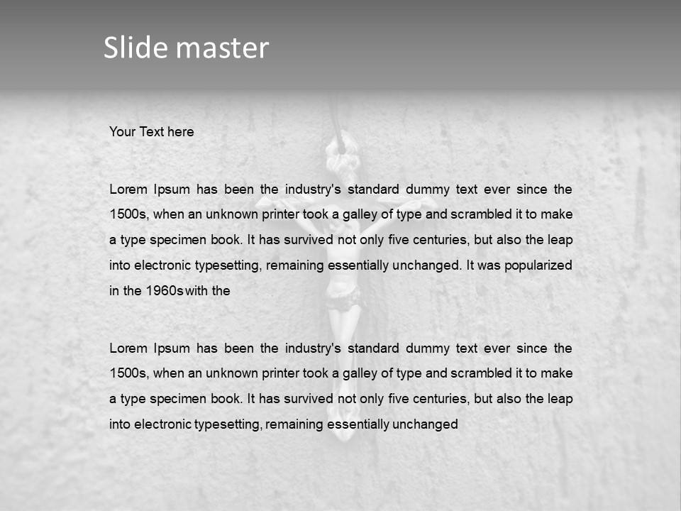 Ventilation Power Switch PowerPoint Template