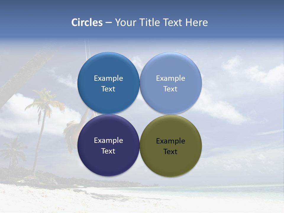 White Industry Conditioner PowerPoint Template