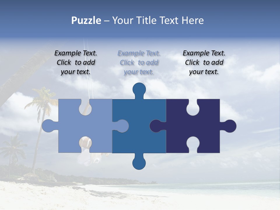 White Industry Conditioner PowerPoint Template