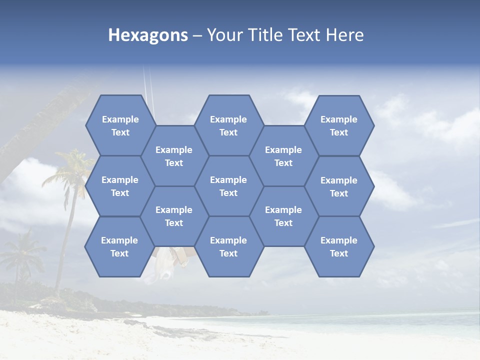 White Industry Conditioner PowerPoint Template