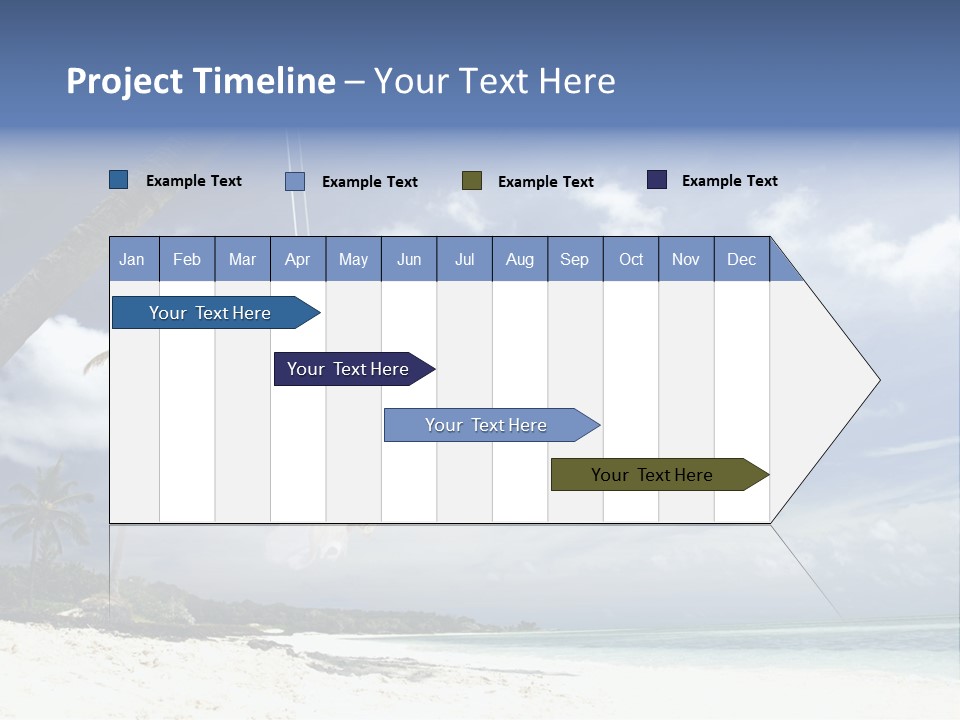 White Industry Conditioner PowerPoint Template
