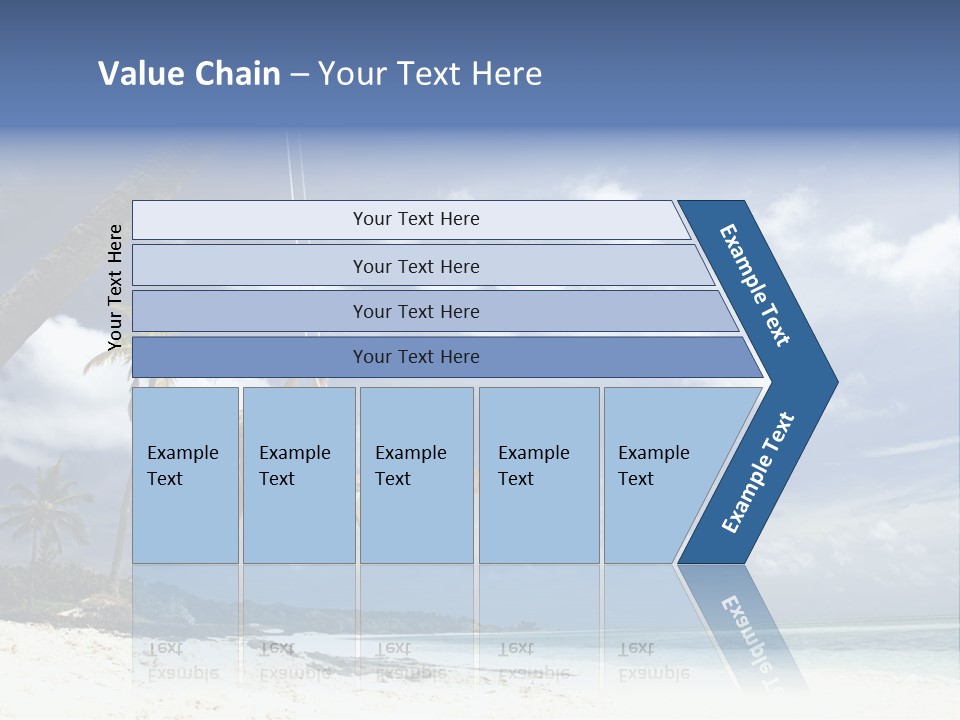 White Industry Conditioner PowerPoint Template