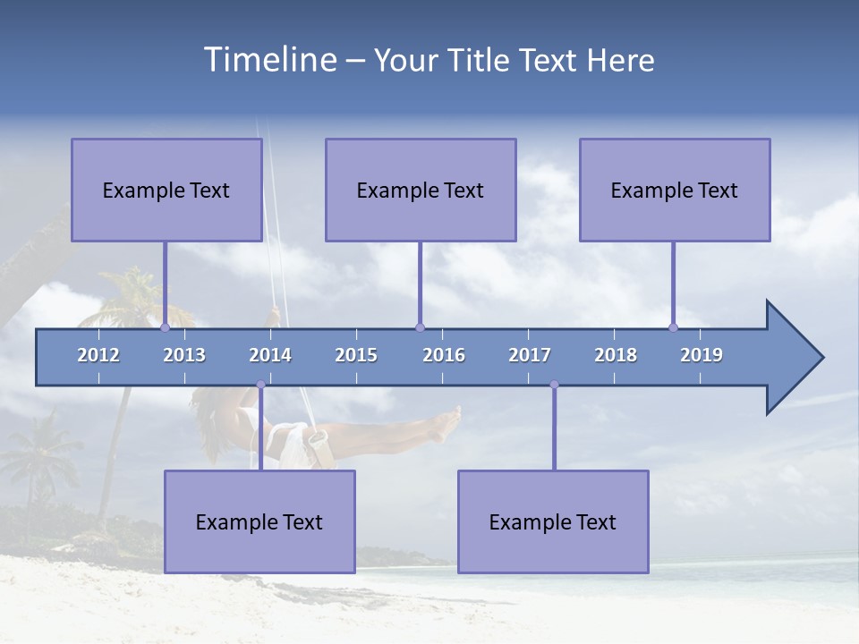 White Industry Conditioner PowerPoint Template