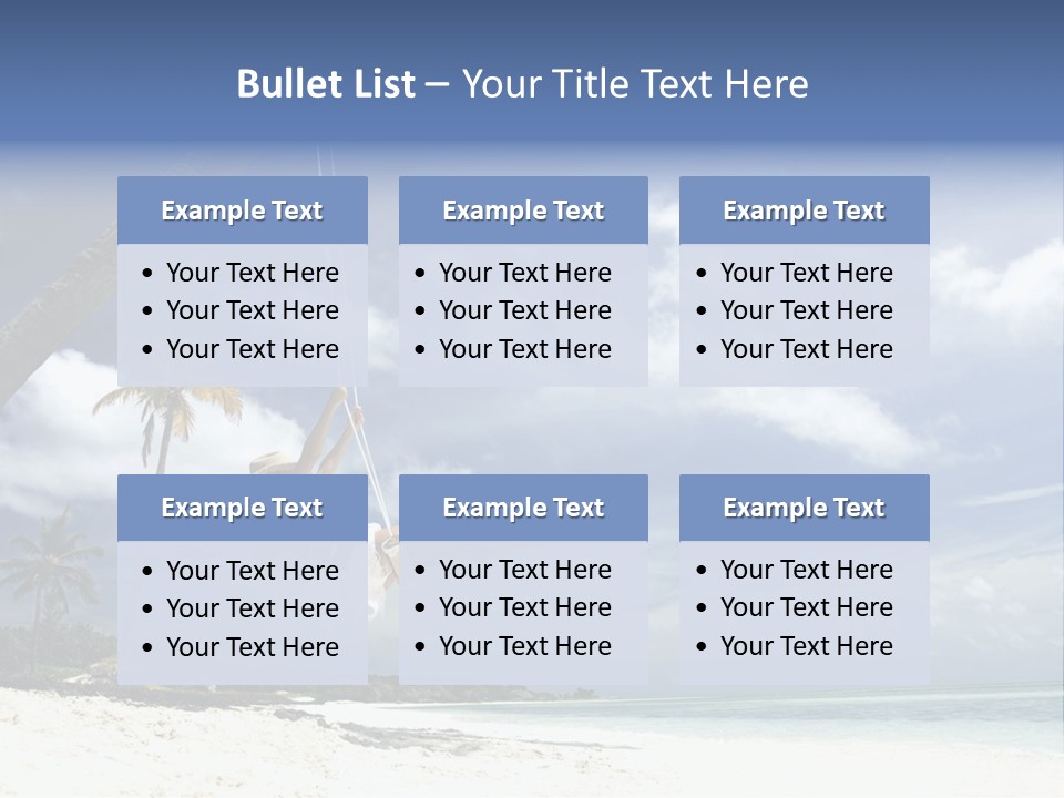 White Industry Conditioner PowerPoint Template