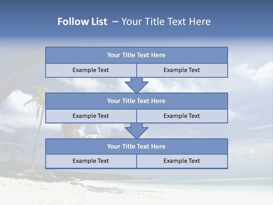 White Industry Conditioner PowerPoint Template
