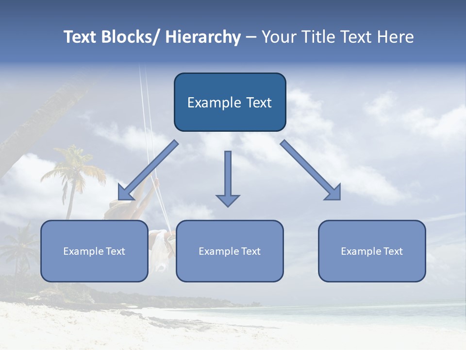 White Industry Conditioner PowerPoint Template
