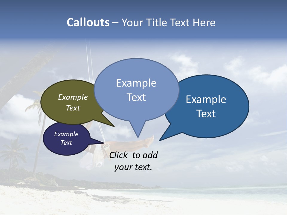 White Industry Conditioner PowerPoint Template