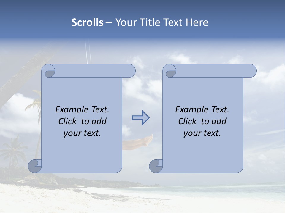 White Industry Conditioner PowerPoint Template
