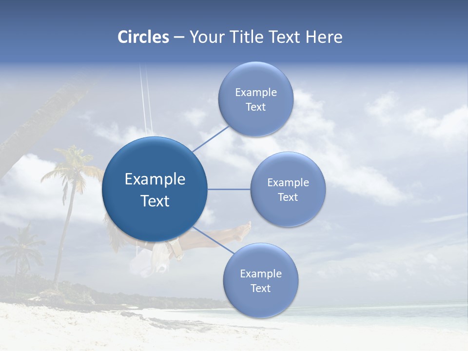 White Industry Conditioner PowerPoint Template