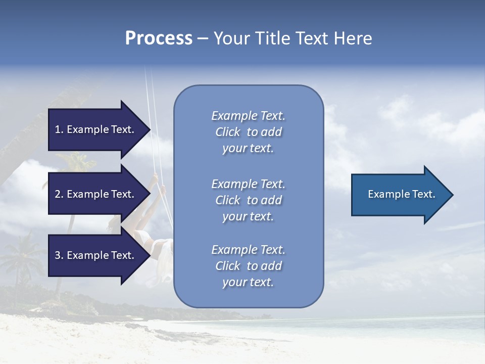 White Industry Conditioner PowerPoint Template