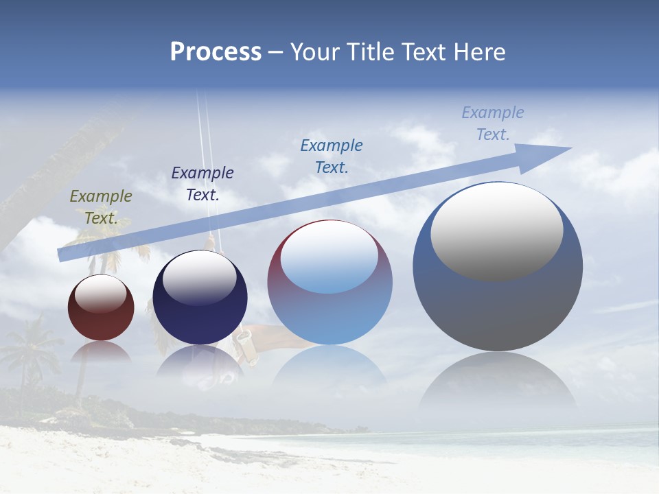 White Industry Conditioner PowerPoint Template