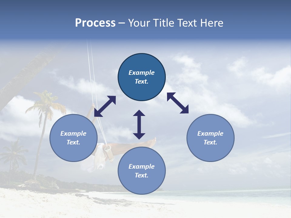 White Industry Conditioner PowerPoint Template